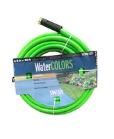 Swan Water Colors .62X50 Medium Garden Hose, Green