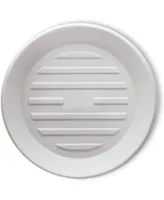 Crescent Garden Universal Round Saucer, Alpine White, 11in