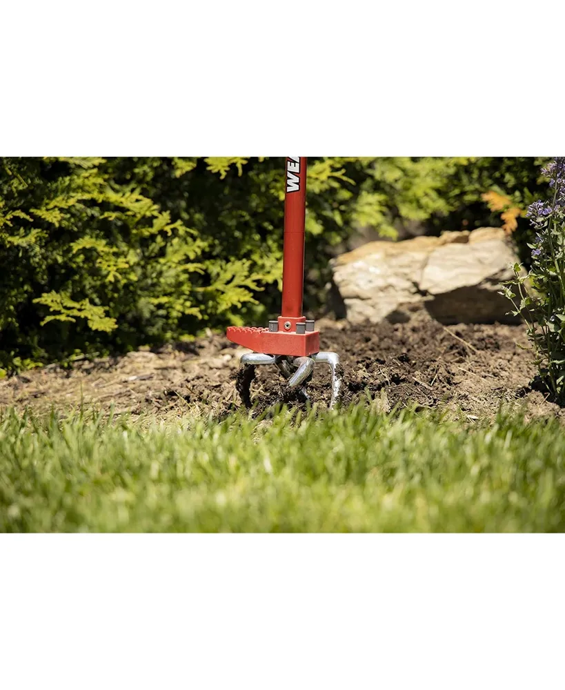 Garden Weasel Claw Pro Garden Cultivator, Red