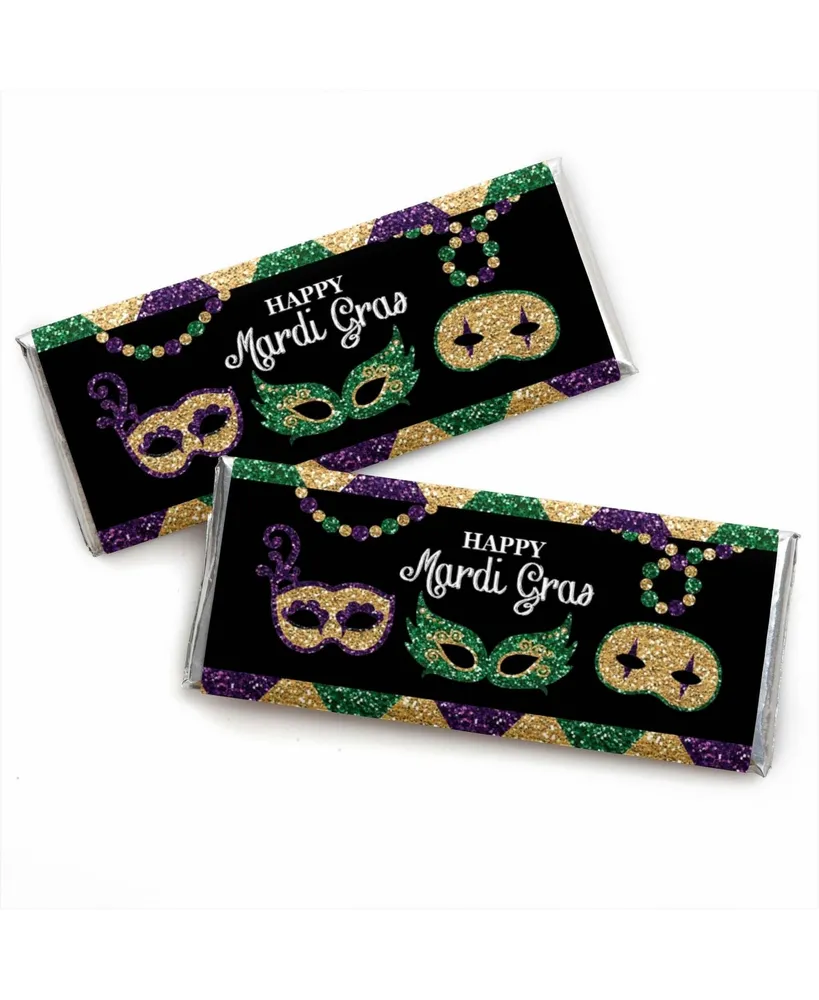 Big Dot of Happiness Mardi Gras - Masquerade Party Decorations - Party  Cupcake Wrappers - Set of 12