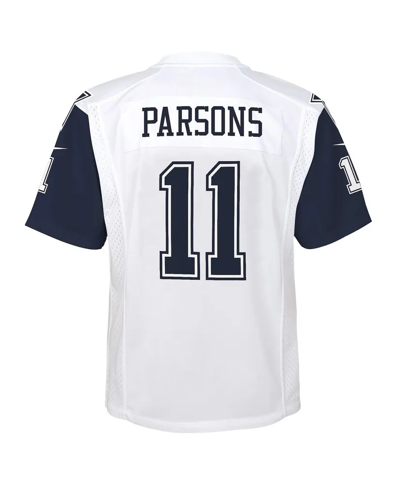 Big Boys Nike Micah Parsons White Dallas Cowboys Alternate Game Jersey