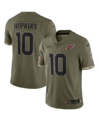 Men's Nike DeAndre Hopkins Olive Arizona Cardinals 2022 Salute To Service Limited Jersey