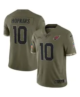 Men's Nike DeAndre Hopkins Olive Arizona Cardinals 2022 Salute To Service Limited Jersey