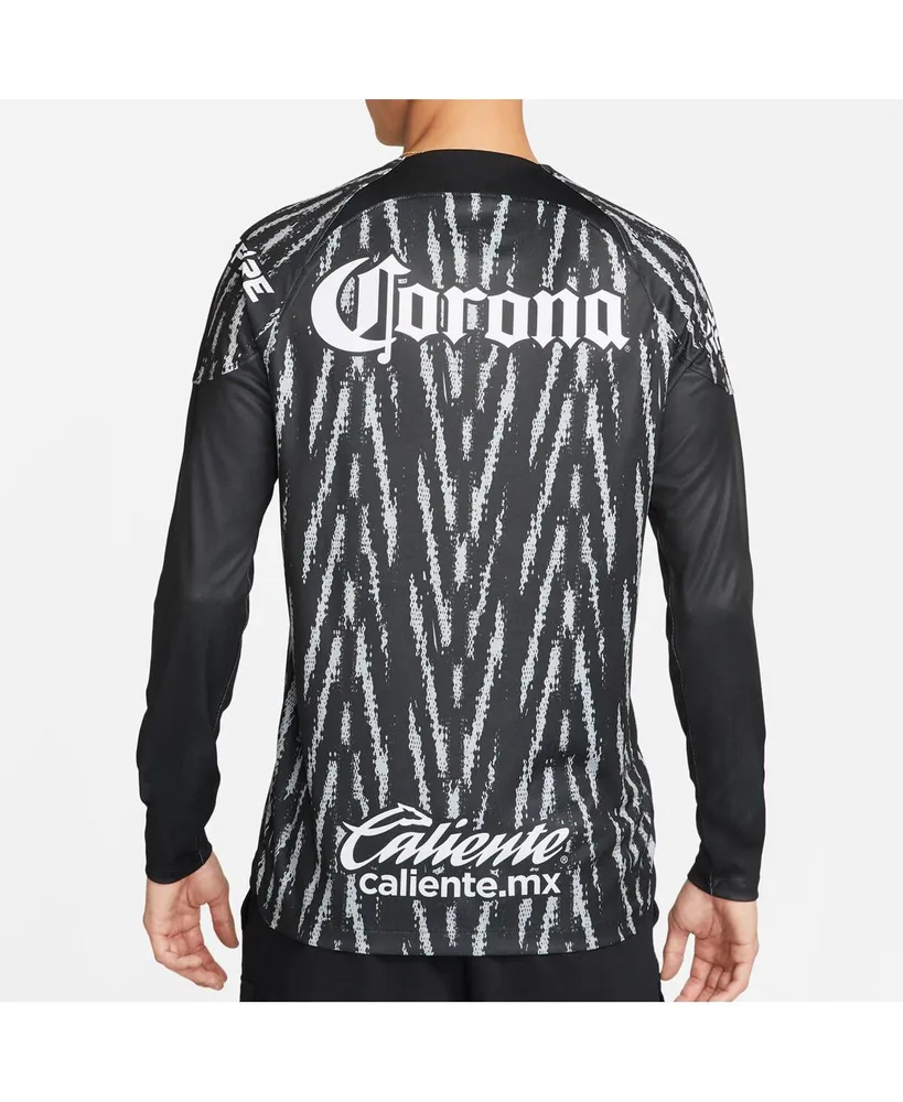 Men's Nike Black Club America 2022/23 Goalkeeper Replica Long Sleeve Jersey