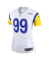 Women's Nike Aaron Donald White Los Angeles Rams Legend Jersey