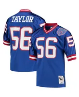 Men's Mitchell & Ness Lawrence Taylor Royal New York Giants 1990 Authentic Throwback Retired Player Jersey