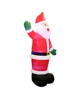 Hurley Christmas Giant Inflatable Santa, 240"