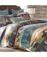 Greenland Home Fashions Black Bear Lodge Quilt Set