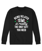 Airwaves Men's Being Related To Me Fleece T-shirt