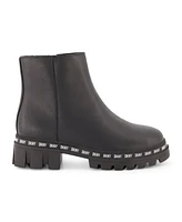 Dkny Big Girls Gabby Bolten Ankle Block Heel Zipper Boot