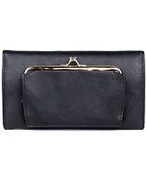 Julia Buxton Women's Mini Heiress Organizer Clutch