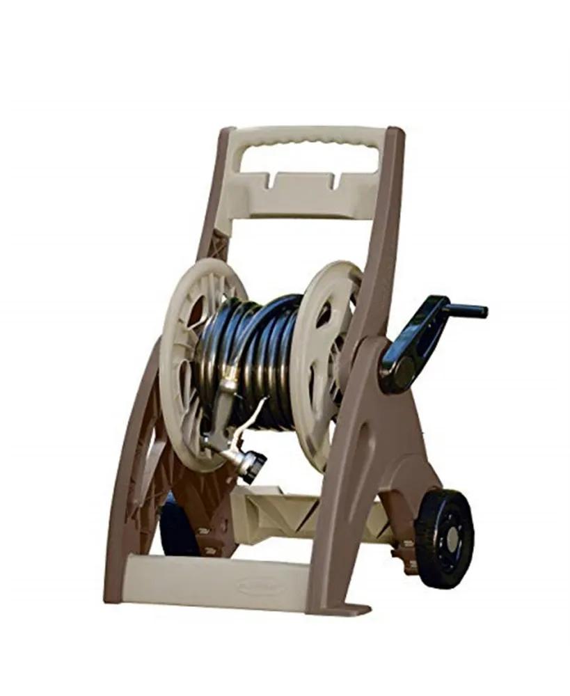 Garden Hose Reel Cart Holds 330ft of 3/4 Inch or 5/8 Inch Hose