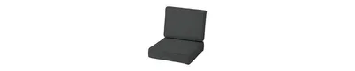 Arden Selections ProFoam EverTru Acrylic Patio Cushion Seat Set Grey