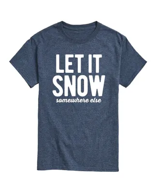 Airwaves Men's Let It Snow Short Sleeve T-shirt