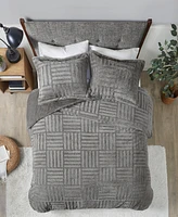 Madison Park Arctic 3-Pc. Faux Fur Comforter Set, King/California King