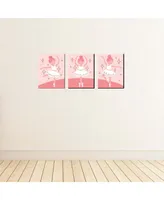 Tutu Cute Ballerina - Ballet Wall Art Room Decor - 7.5 x 10 inches - 3 Prints