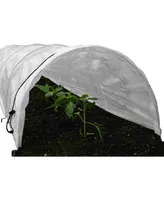 Bosmere L836 Fleece Tunnel Plant Row Cover, 10-Feet, Green