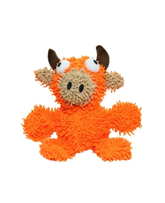 Mighty Microfiber Ball Med Bull Orange, Dog Toy