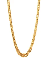 Beveled Mariner Link 20" Chain Link Necklace in 10k Gold