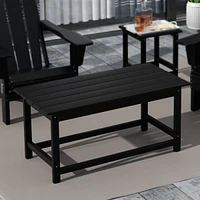 WestinTrends Outdoor Patio Classic Adirondack Coffee Table