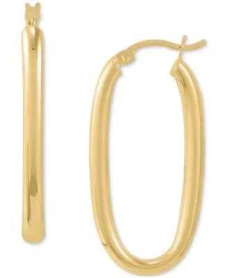 Giani Bernini Oval Tube Hoop Earring Collection Created For Macys