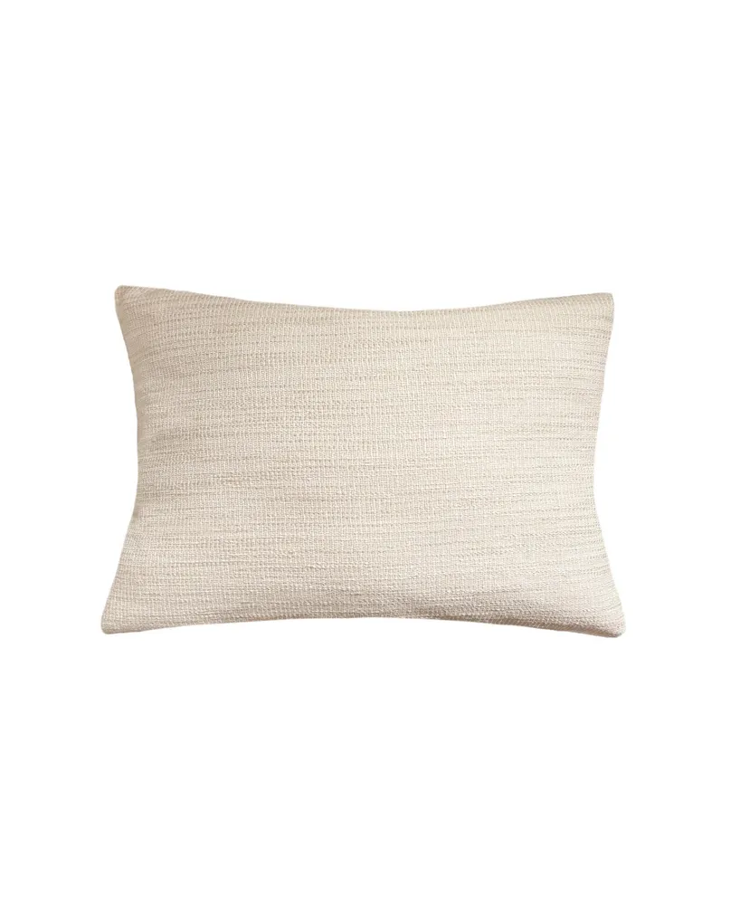 Seaside Smooth Outdoor Lumbar Pillow