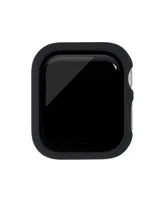 WITHit Black Protective Glass with Integrated Protective Case designed for 45mm Apple Watch