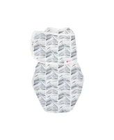 embe Baby Swaddle Wrap (0-3 months) Arms-In, Legs-In/Legs-Out