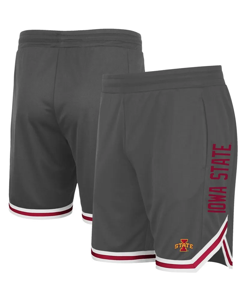 Men's Colosseum Charcoal Iowa State Cyclones Continuity Shorts