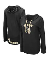 Women's Colosseum Black Ucf Knights My Lover Long Sleeve Hoodie T-shirt