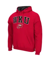Men's Colosseum Western Kentucky Hilltoppers Arch & Logo Pullover Hoodie