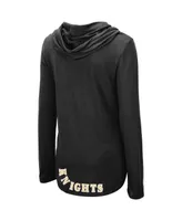 Women's Colosseum Black Ucf Knights My Lover Long Sleeve Hoodie T-shirt