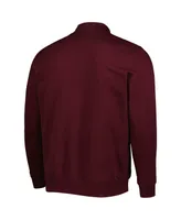 Men's Colosseum Maroon UChicago Maroons Tortugas Quarter-Zip Sweatshirt