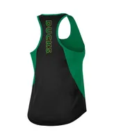 Women's Colosseum Green Oregon Ducks Sachs 2-Hit Scoop Neck Racerback Tank Top