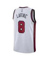 Men's and Women's Nike Zach Lavine White Chicago Bulls 2022/23 City Edition Swingman Jersey