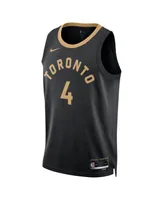 Men's and Women's Nike Scottie Barnes Black Toronto Raptors 2022/23 City Edition Swingman Jersey