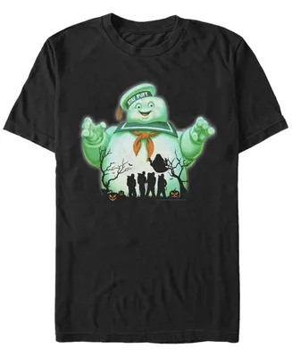 Fifth Sun Men's Ghostbusters Halloween Short Sleeves T-shirt