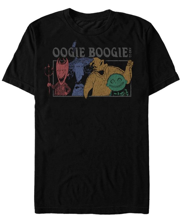 Fifth Sun Men's Nightmare Before Christmas Lets Boogie Short Sleeves T-shirt