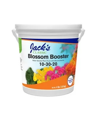 Jacks Nutrients Classic Blossom Booster Water Soluble Plant Food 4lb