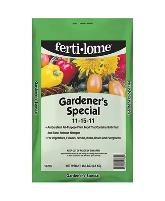 Fertilome Gardener's Special All Purpose Plant Food 11-15-11, 15lb bag