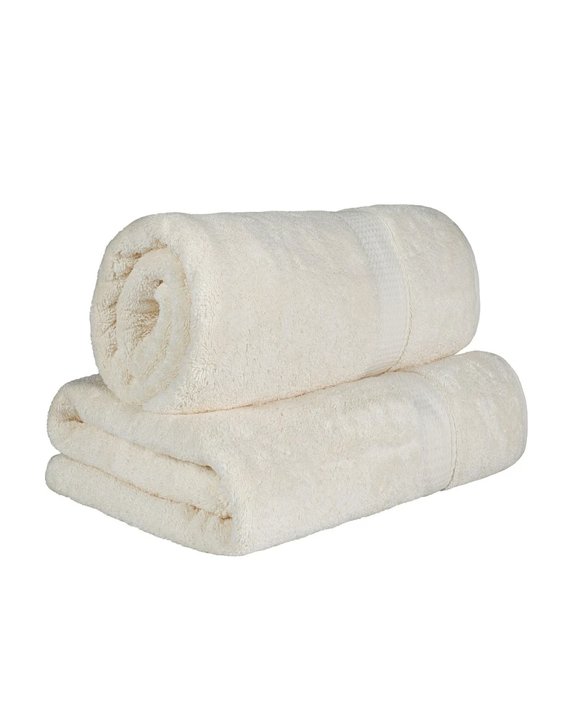 Superior Egyptian-Quality Cotton 2-Piece Bath Sheet Set