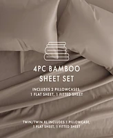 Luxury Rayon from Bamboo 4-Pc. Sheet Set