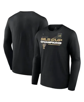 Men's Fanatics Black Lafc 2022 Mls Cup Champions Locker Room Long Sleeve T-shirt