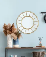 Round Framed Decorative Wall Mirror