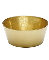 Classic Touch Raised Rim Design Glitter Bowl