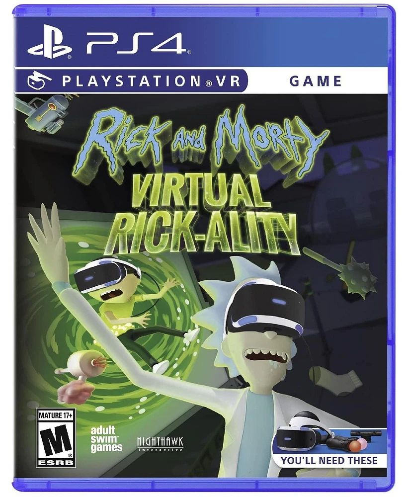 Sony Rick and Morty Virtual Rick-Ality