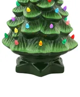 14" Nostalgic Ceramic Christmas Tree