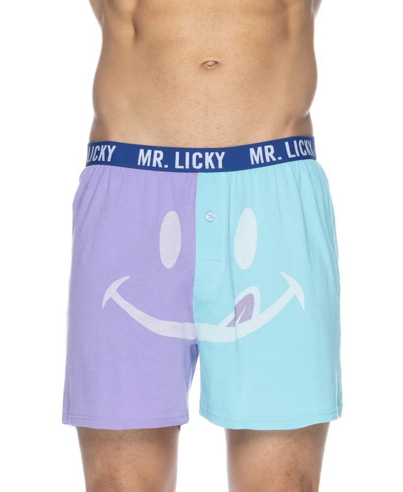 Joe Boxer Men's Candy Heart Licky Knit Boxers, Set of 2