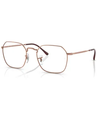 Ray-Ban Unisex Irregular Eyeglasses, RX3694V51-o - Rose Gold