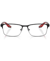 Prada Linea Rossa Men's Rectangle Eyeglasses